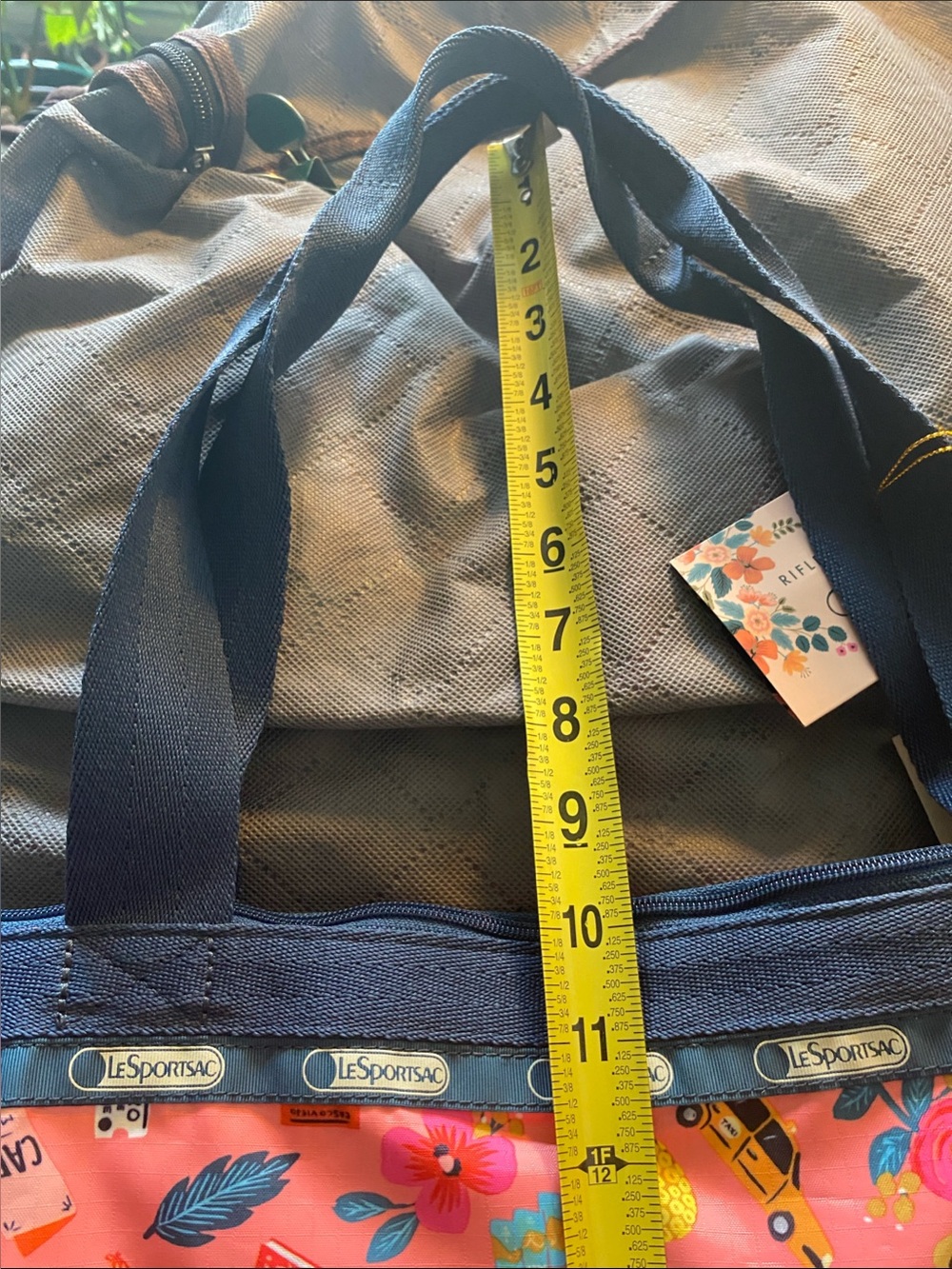 LeSportsac Hailey Tote Bag in Tropical Voyage Print - **NWT** - Picture 7 of 9